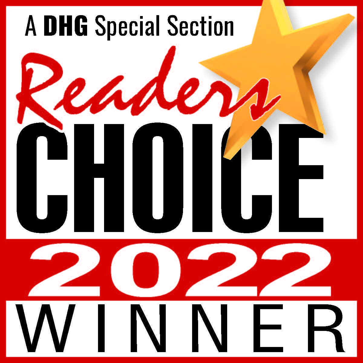 Reader's Choice 2022 Winner Logo