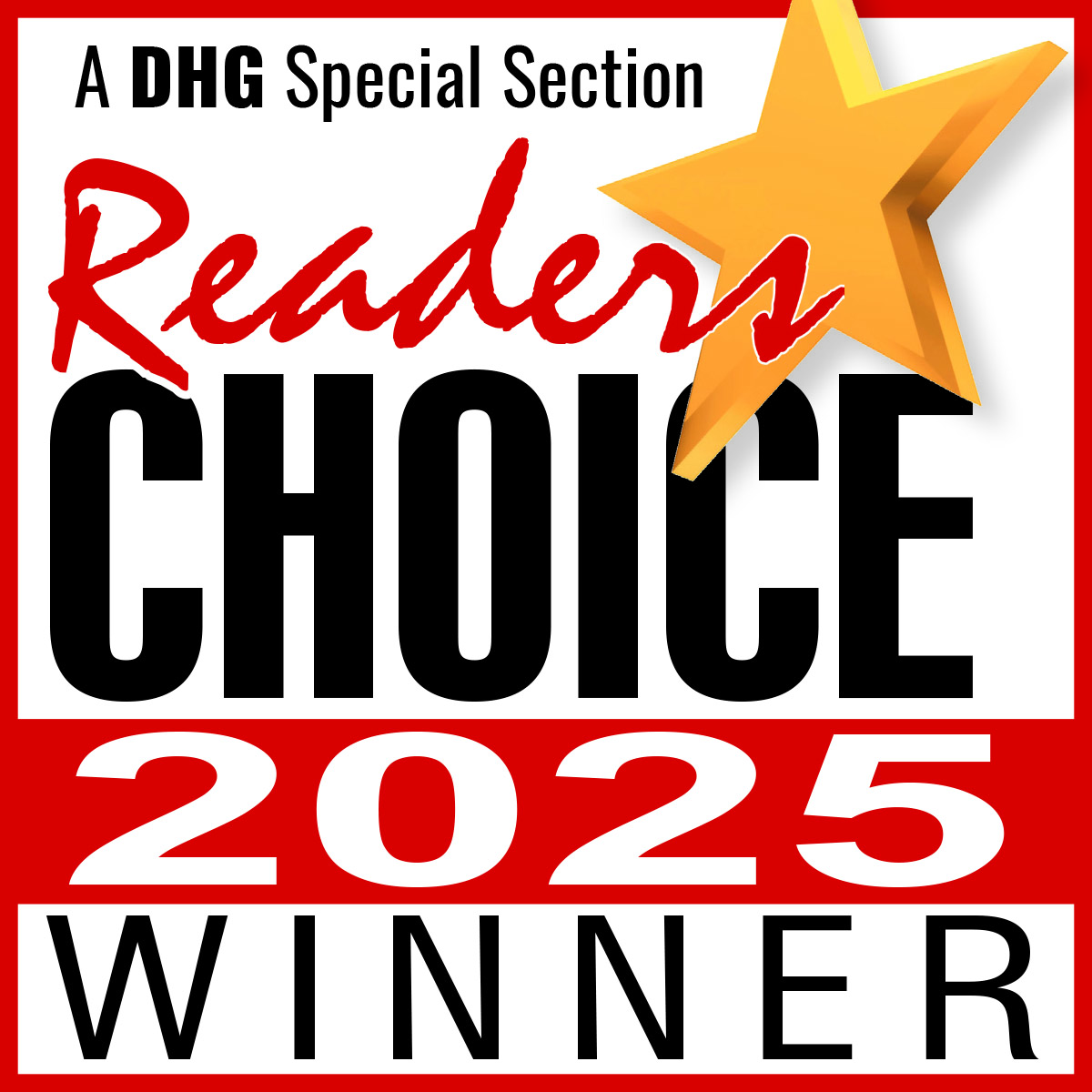 Readers Choice 2025 Winner
