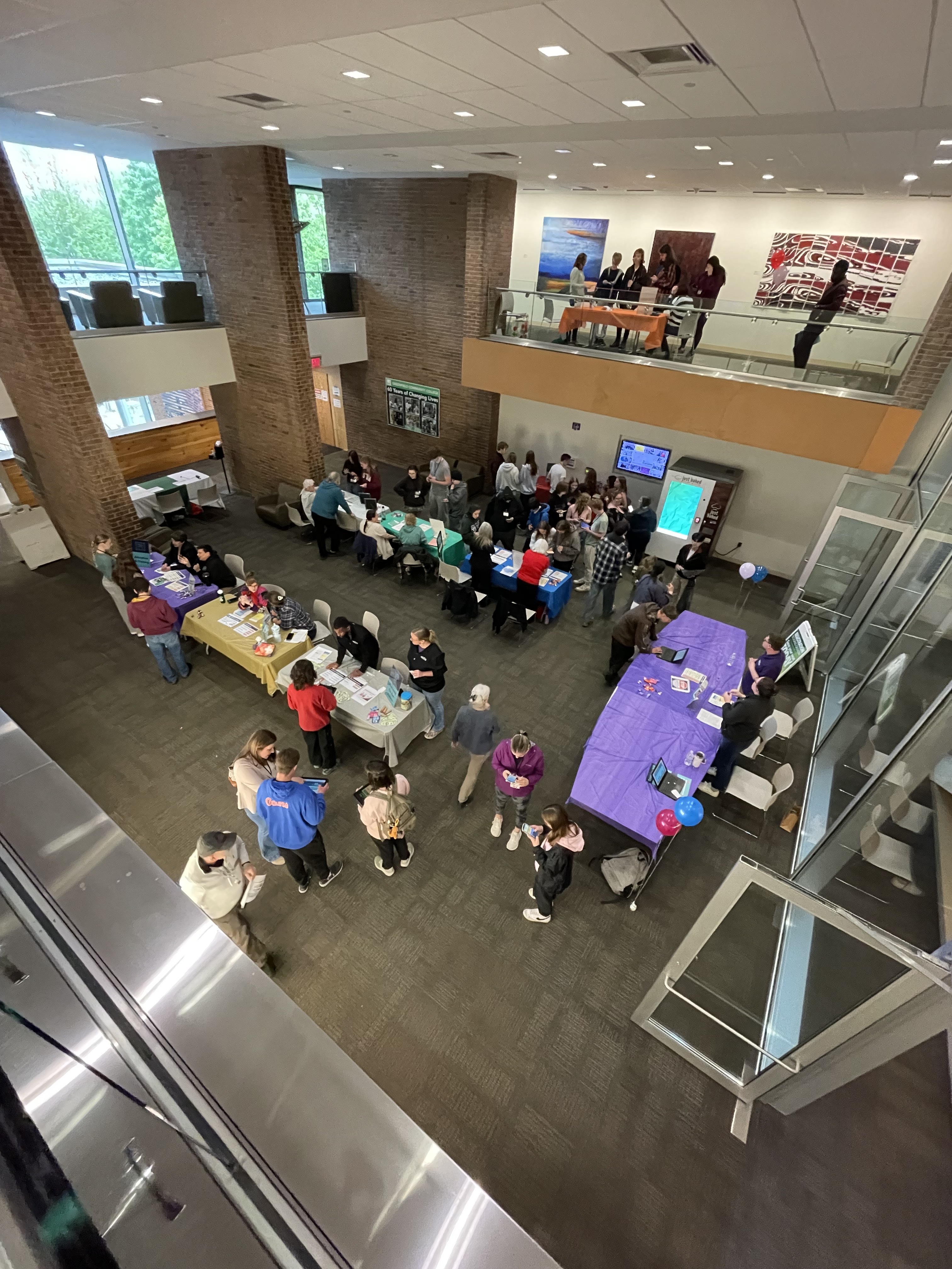 Students at Reality Fair