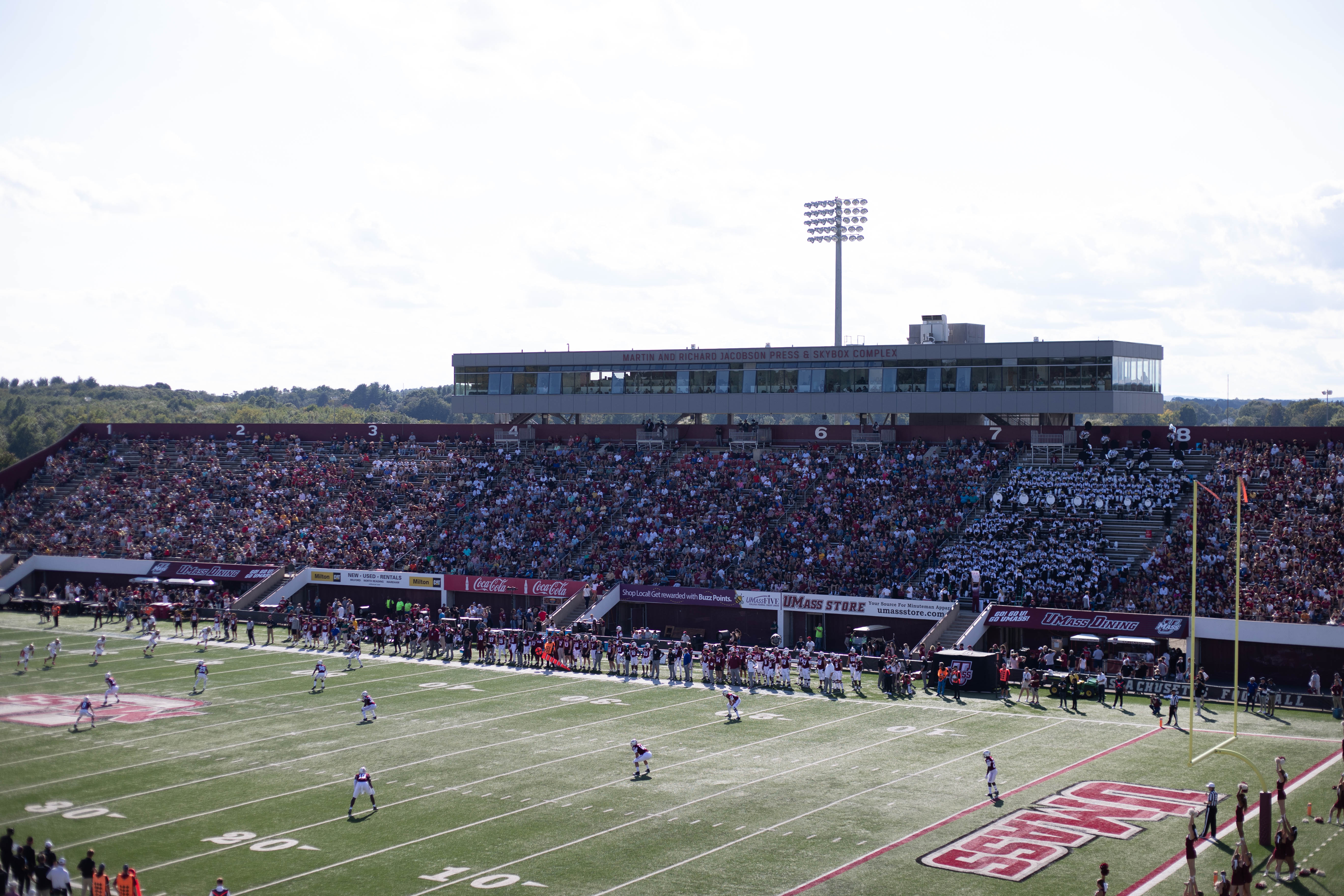 UMass vs BC game photo