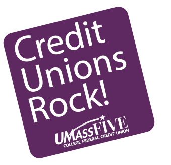 Credit Unions Rock! Sticker