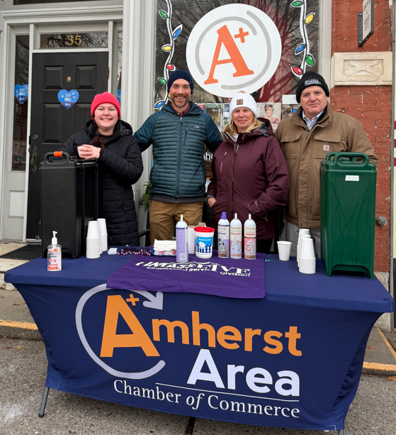 UMassFive at Gift Card event