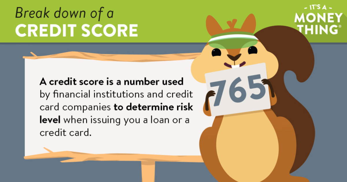 credit score break down